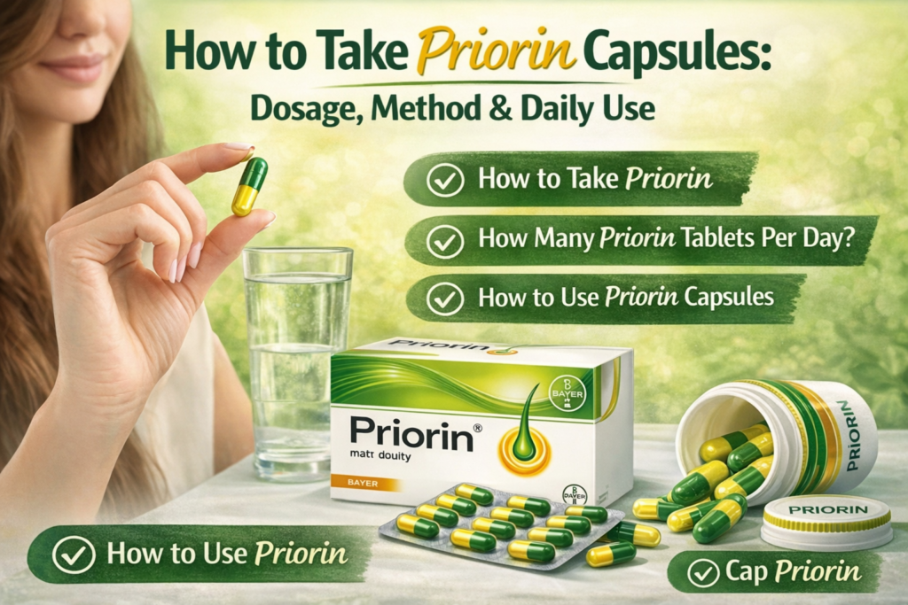 How to Take Priorin Capsules