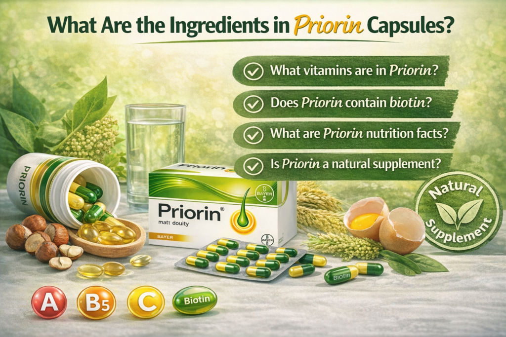 What Are the Ingredients in Priorin Capsules