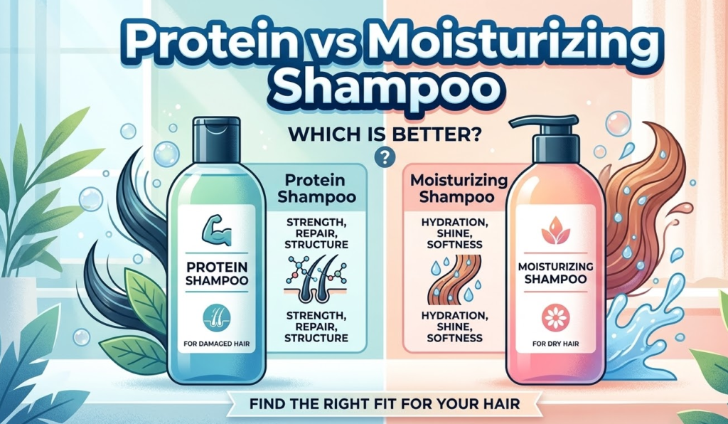 Protein vs Moisturizing Shampoo