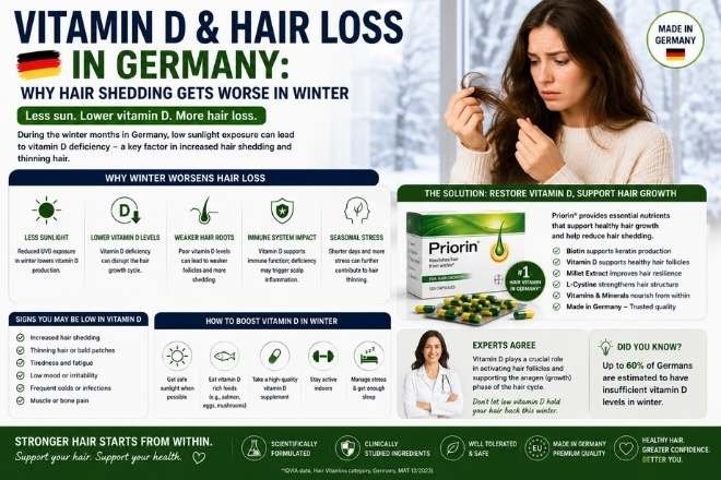 Vitamin D Hair Loss Germany