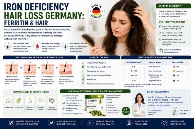 Iron Deficiency Hair Loss Germany