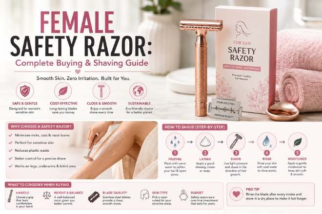 Female Safety Razor