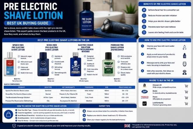 Pre Electric Shave Lotion