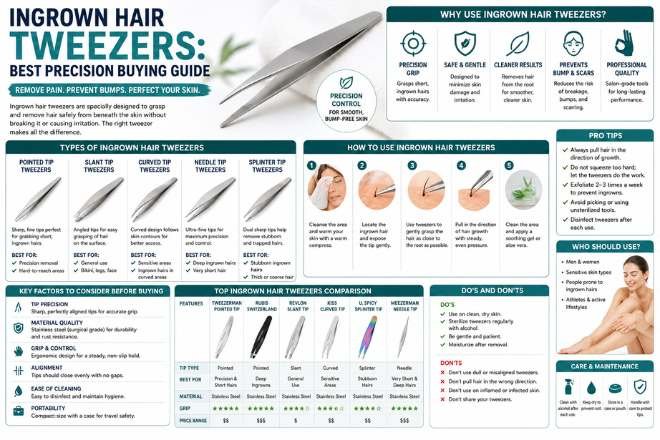 ingrown hair tweezers