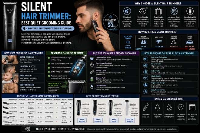 silent hair trimmer