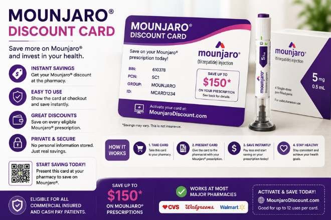 Mounjaro Discount Card