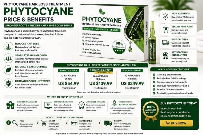 Phytocyane Hair Loss Treatment Price